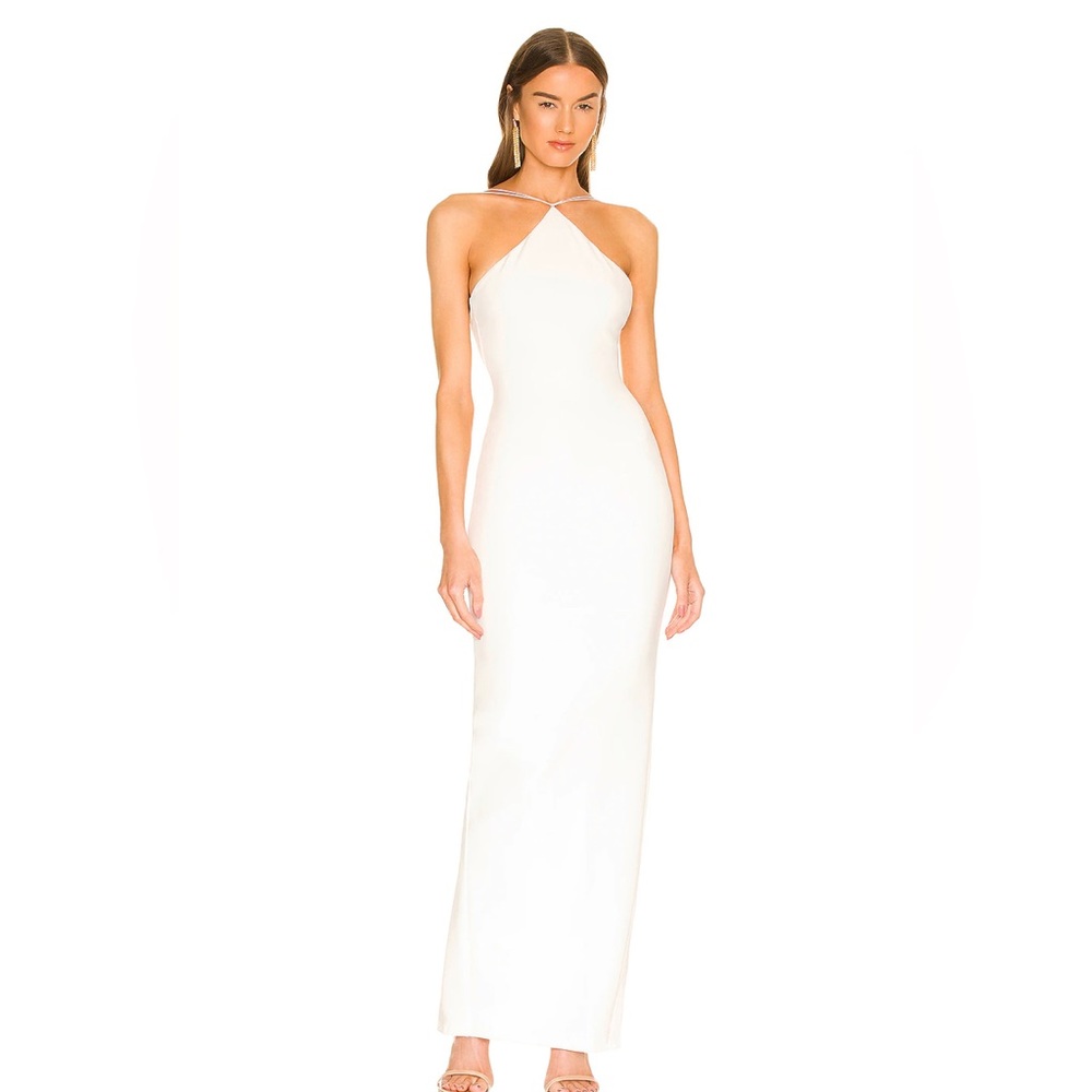 Trinity Gown in Ivory from Revolve